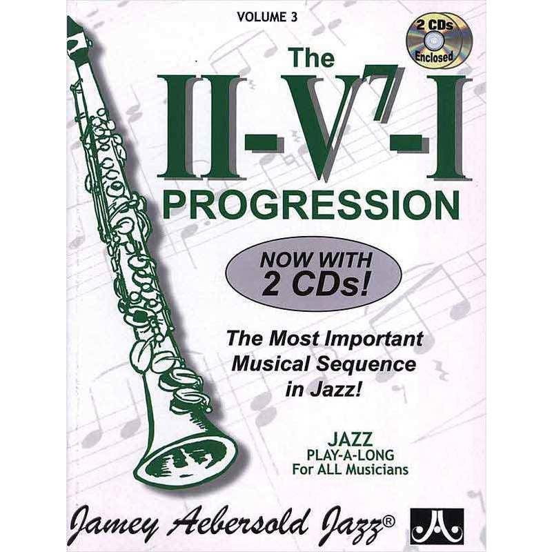 Jazz Improvisation II Volume 3- II/V7/I Progression Book/Cd