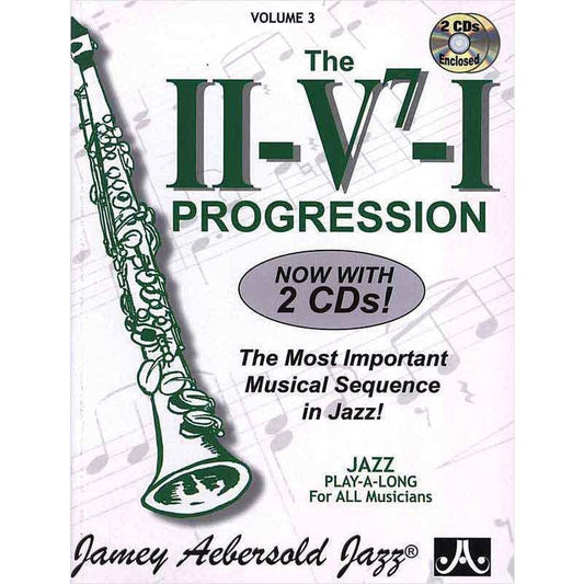 Jazz Improvisation II Volume 3- II/V7/I Progression Book/Cd