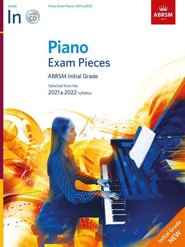 Abrsm Piano Exam Pieces 2021-2022 Initial Bk/Cd