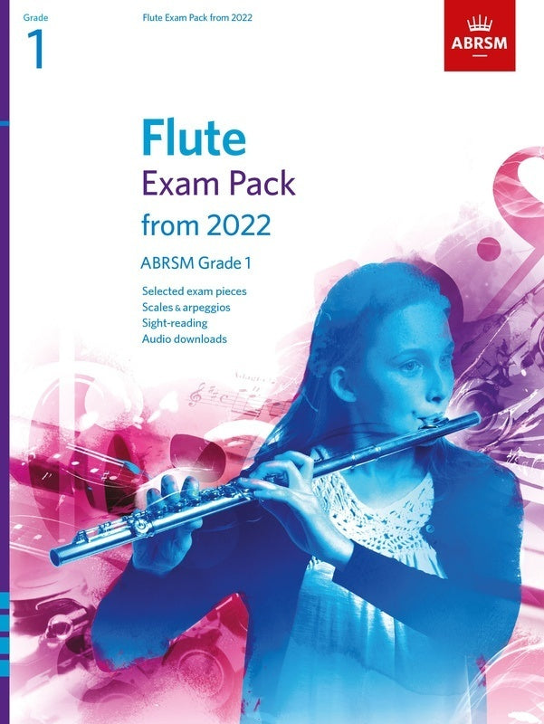 Abrsm Flute Exam Pack From 2022 Grade 1 Book/Ola