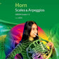 Abrsm Scales And Arpeggios For Horn Gr 1-5