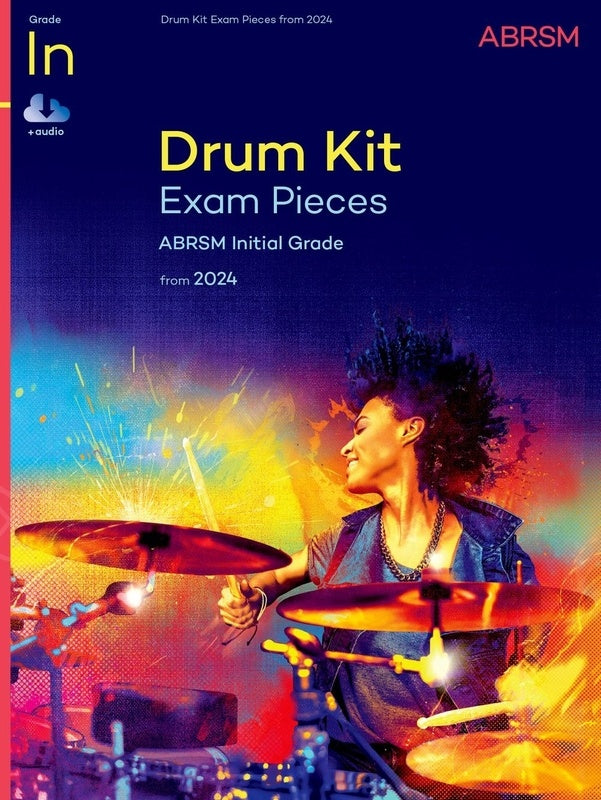 Abrsm Drum Kit Exam Pieces Initial Grade From 2024 Bk/Ola