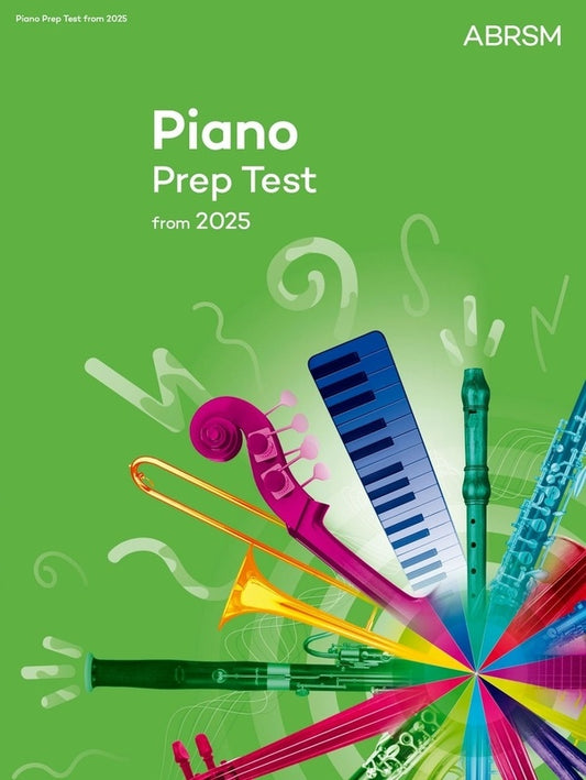 Abrsm Piano Prep Test From 2025