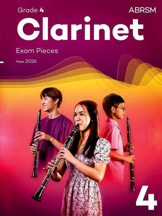 Abrsm Clarinet Exam Pieces Grade 4 From 2026