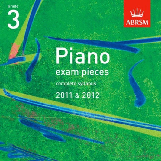 A B Pno Examination Pieces 2011-2012 Gr 3 Cd