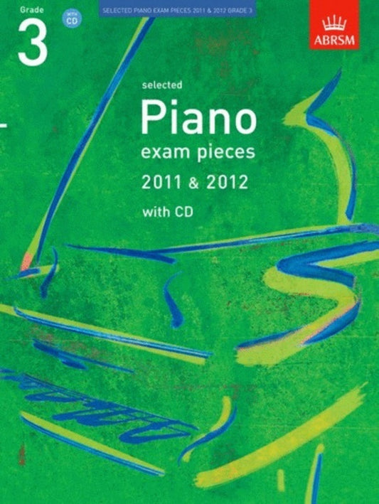 A B Pno Examination Pieces 2011-2012 Gr 3 Bk/Cd