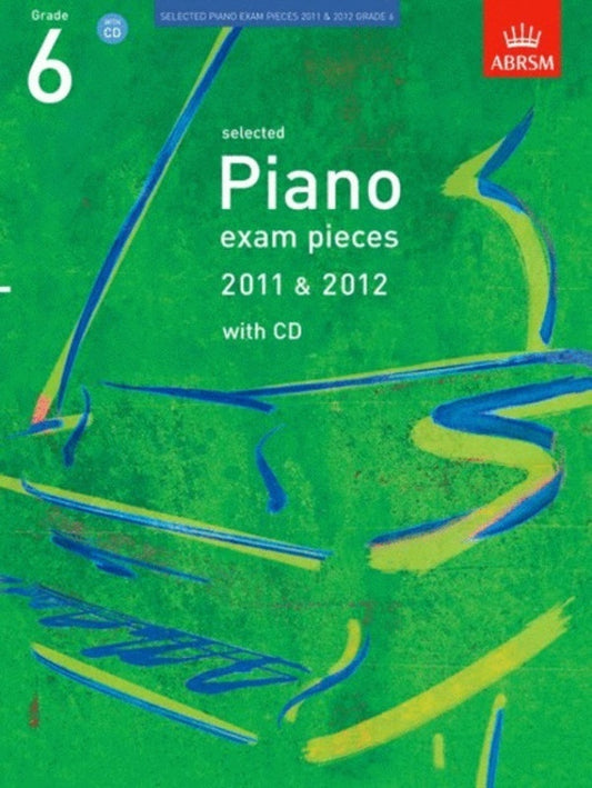 A B Pno Examination Pieces 2011-2012 Gr 6 Bk/Cd