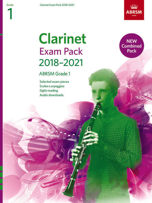 Clarinet Exam Pack 2018-21 Gr 1 Bk/Ola