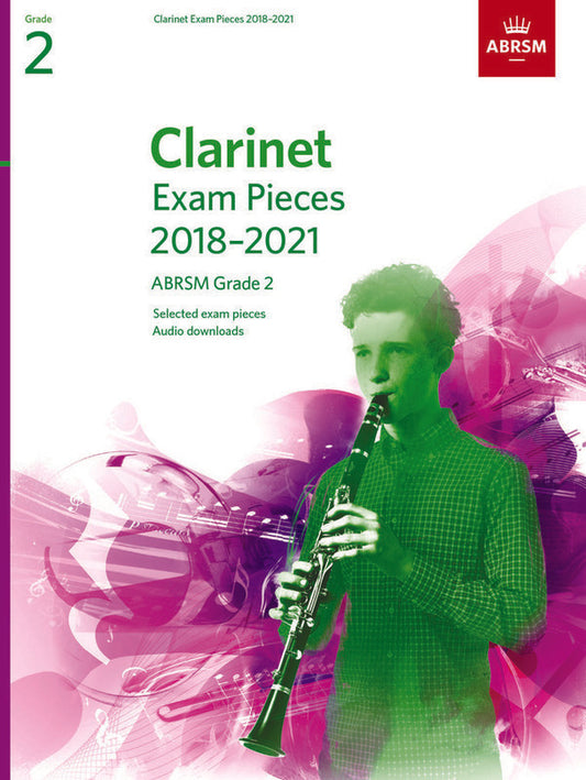 Clarinet Exam Pieces 2018-21 Gr 2 Bk/Ola