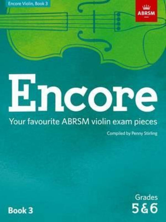 Encore Violin Bk 3 Gr 5-6 Violin/Piano