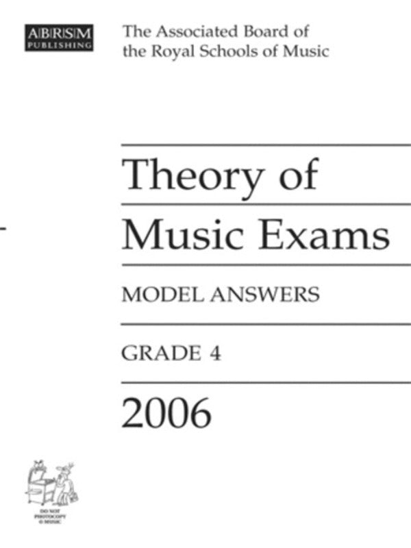 A B Theory Of Music Answers Gr 4 2006