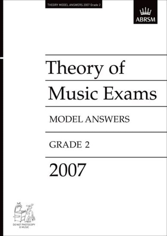 A B Theory Of Music Answers Gr 2 2007