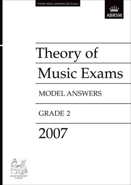 A B Theory Of Music Answers Gr 2 2007