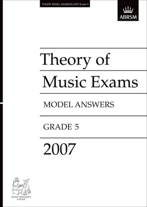 A B Theory Of Music Answers Gr 5 2007
