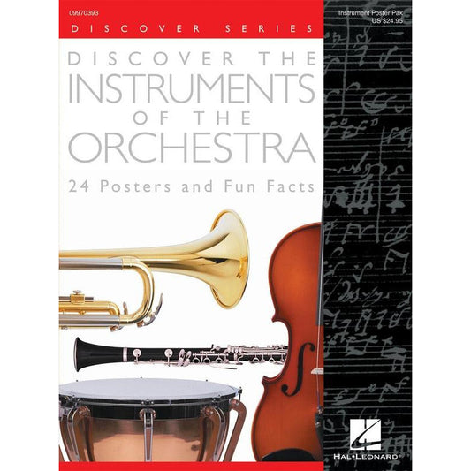 Discover The Instruments Of The Orchestra 24 Wall Charts