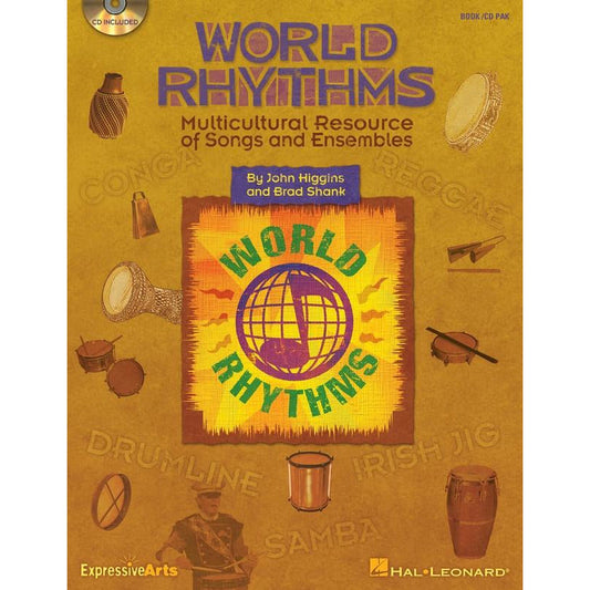 WORLD RHYTHMS BK/CD REPRO PGS - Music2u