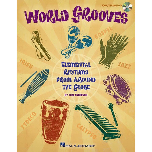 WORLD GROOVES BK/CD - Music2u
