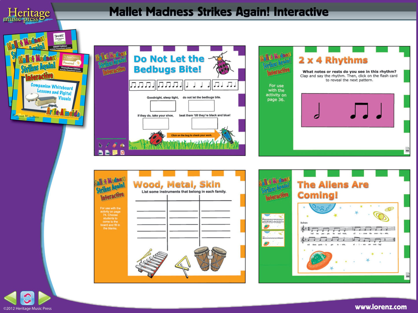 Mallet Madness Strikes Again Book- Classroom Music Activities