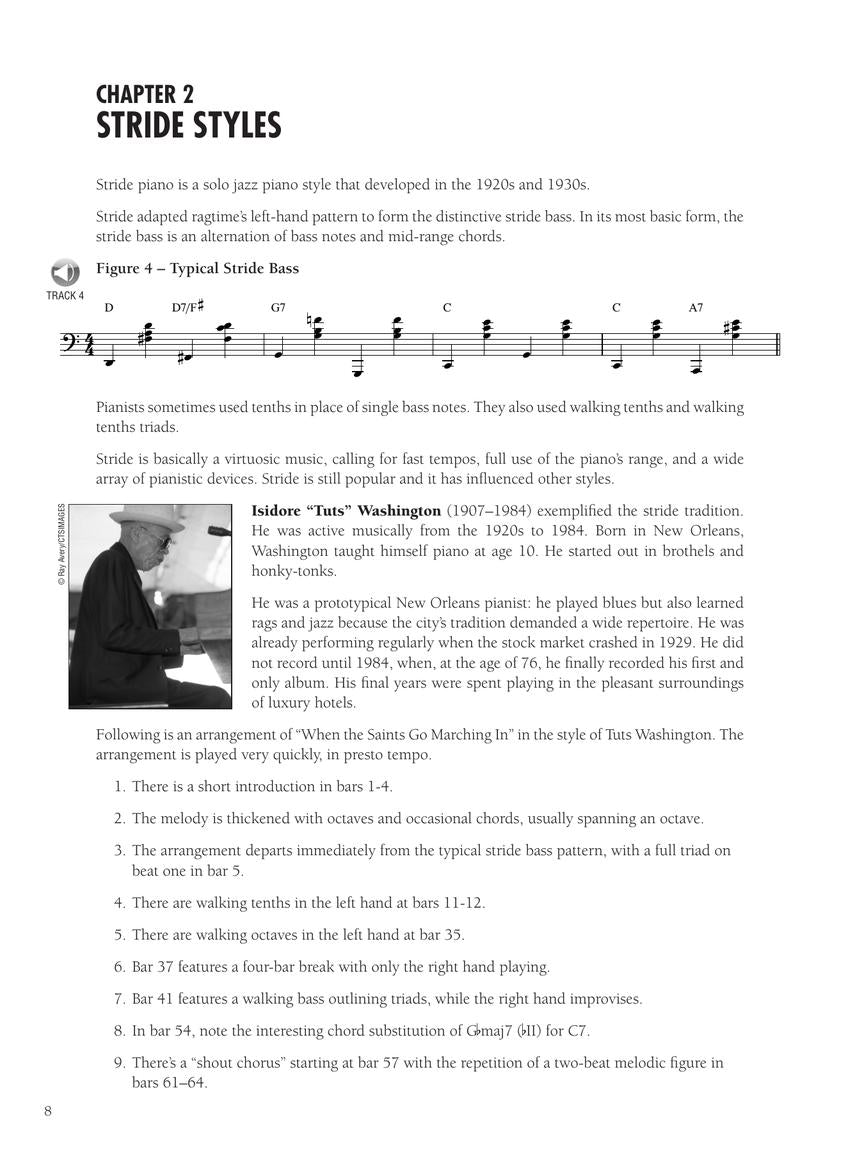 New Orleans Piano Styles - Book and Online Audio