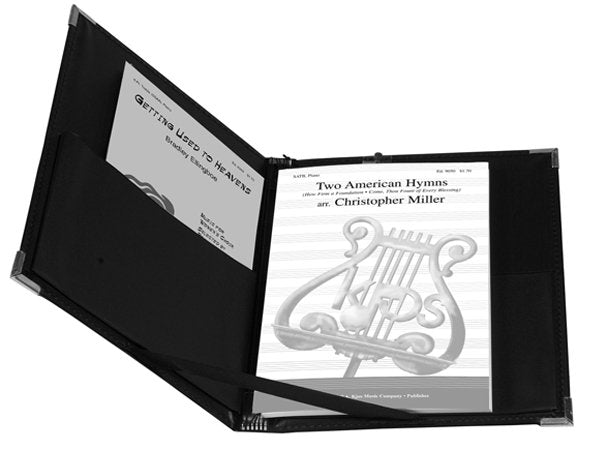 Folder - Deluxe Choral Performance (Black) - Neil A. Kjos Music Company