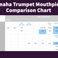 Yamaha Gold Plated Trumpet Mouthpiece - 14A4a