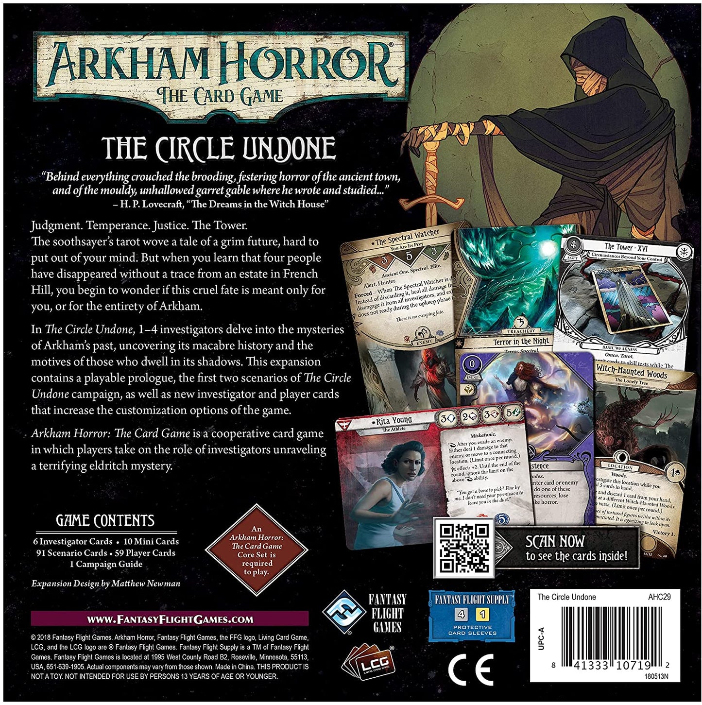Boardgame: Arkham Horror LCG - The Circle Undone Expansion