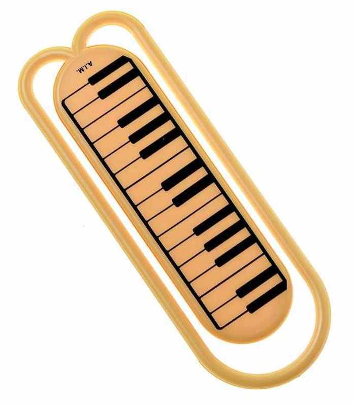 Giant Sheet Music Clip - Keyboard Design Giftware
