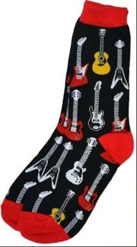 Guitar Socks Ladies (Size 9-11)