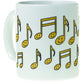 MUG MUSIC DESIGN HAPPY NOTES