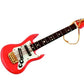 RED ELECTRIC GUITAR ORNAMENT