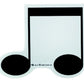 STICKY PAD 8TH NOTE SHAPE