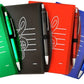 TREBLE CLEF NOTEPAD & PEN GREEN