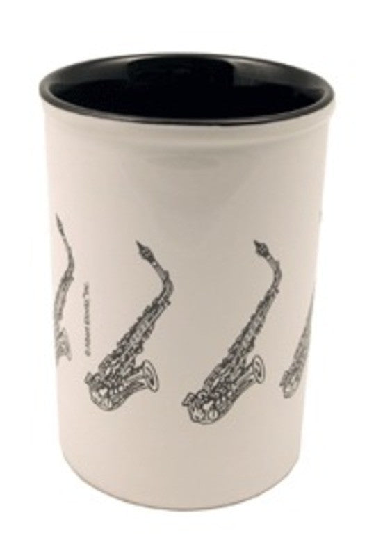 PENCIL CUP SAX CERAMIC