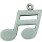 KEYCHAIN PEWTER 16TH NOTES