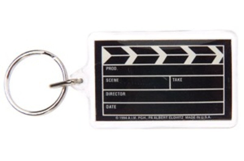 KEYCHAIN ACRYLIC CLAPBOARD