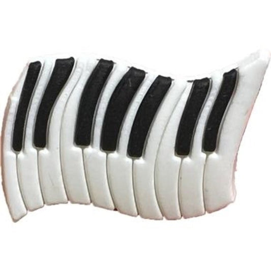 Piano Keys Croc Shoe Charm