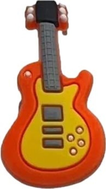 Electric Guitar Croc Shoe Charm