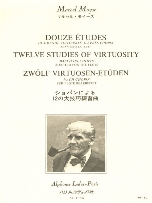 Moyse - 12 Studies Of Virtuosity After Chopin Flute