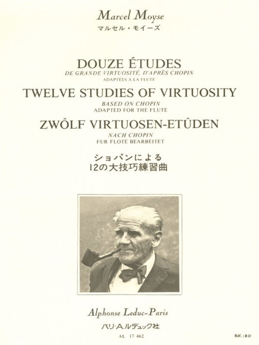 Moyse - 12 Studies Of Virtuosity After Chopin Flute