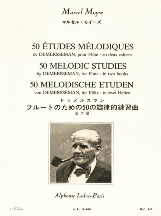 Moyse - 50 Melodic Studies Demersseman Vol 1 Flute