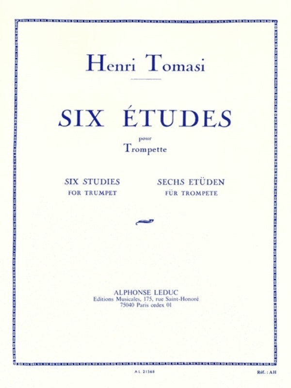 Tomasi - 6 Etudes For Trumpet