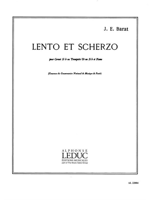 Barat - Lento Et Scherzo For Trumpet/Piano