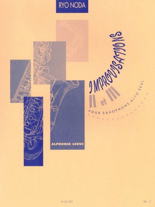 Noda - Improvisations 2 & 3 Alto Sax Solo