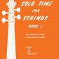 Solo Time For Strings Bk 3 Double Bass - Alfred Music