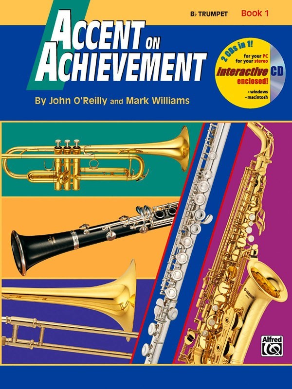 Accent On Achievement - Trumpet Book 1 (Book/Cd)