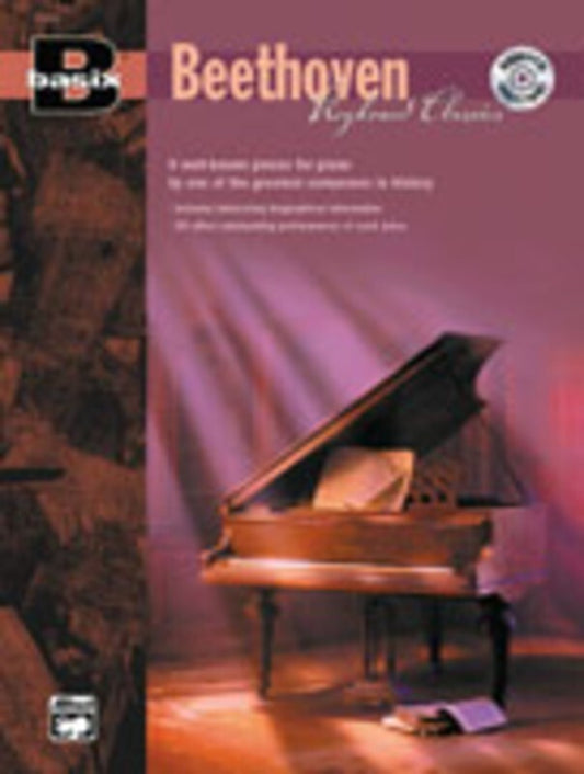Basix Beethoven Keyboard Classics Bk/Cd