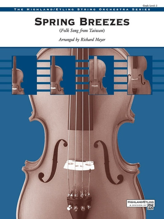 Spring Breezes For String Orchestra So2 Sc/Pts