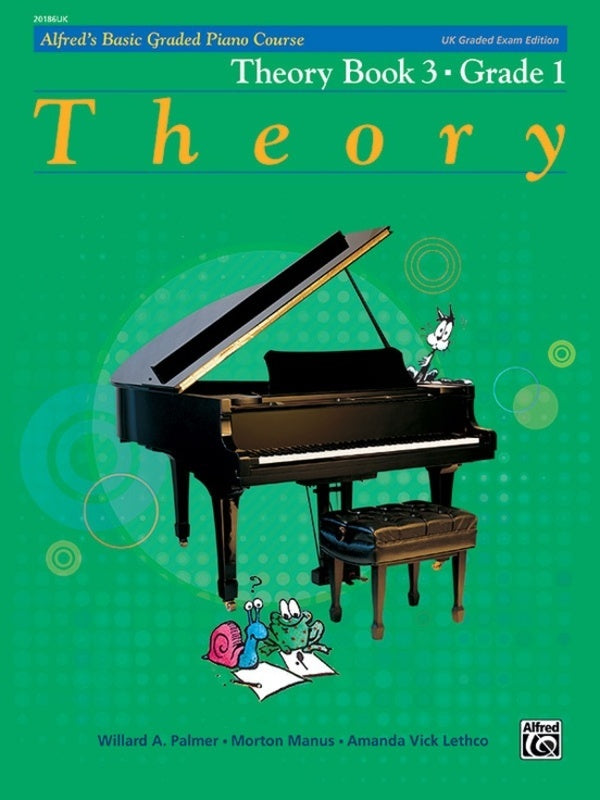 Alfreds Basic Graded Piano Course Theory Bk 3