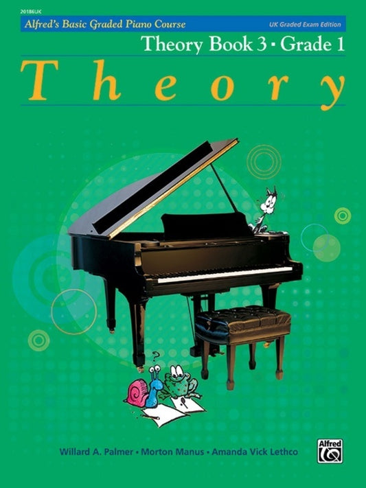Alfreds Basic Graded Piano Course Theory Bk 3