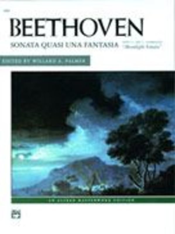 Beethoven - Moonlight Sonata Op 27 No 2 For Piano - Alfred Music